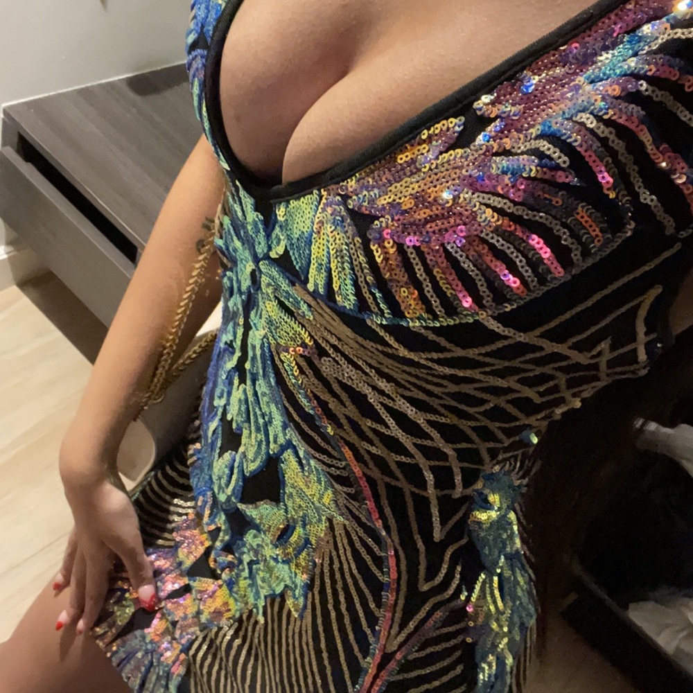 Fashion Nova Sequin Mini Dress